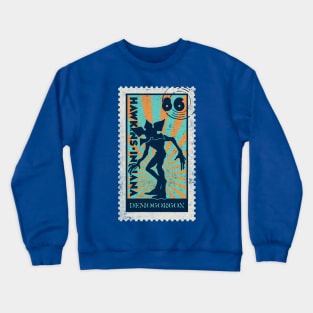 Demogorgon Postal Stamp Crewneck Sweatshirt